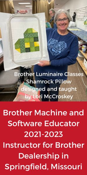 Brother Embroidery and Software Instructor