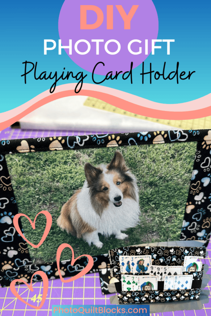 DIY Photo Gift Playing Card Holder Image of project